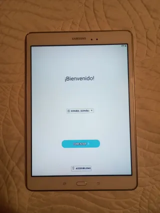 Tablet Samsung /Plateada