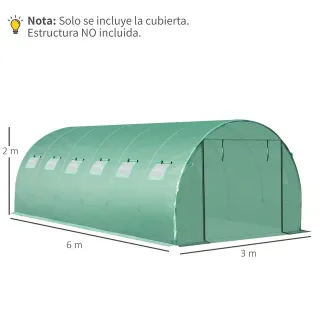 Cubierta invernadero