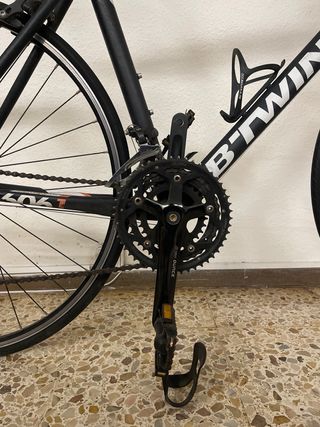Bicicleta de Carretera Btwin Negra