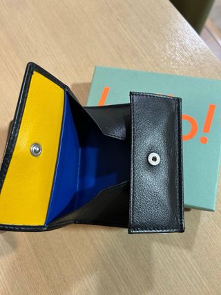 Cartera Dudu RFID Negra Multicolor