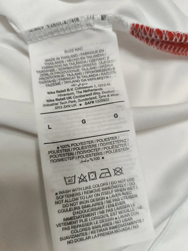 Camiseta Nike PSG Entrenamiento Dri-Fit Talla L