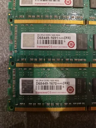 8GB DDR3 RAM Transcend 1600MHz
