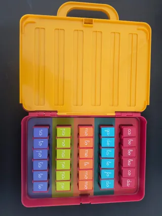 Juego didáctico infantil Yo aprendo las sílabas