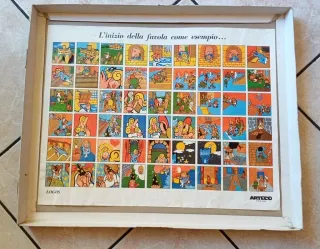 Logos il Favoliere Arteco gioco vintage