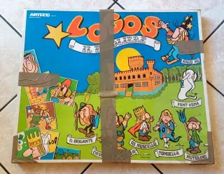 Logos il Favoliere Arteco gioco vintage