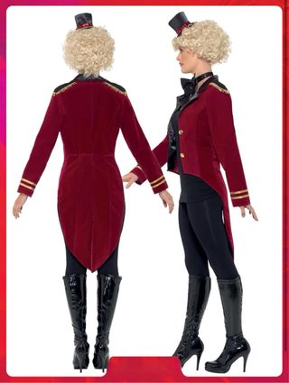 NUEVO! Disfraz Director Circo/Ringmaster Talla S