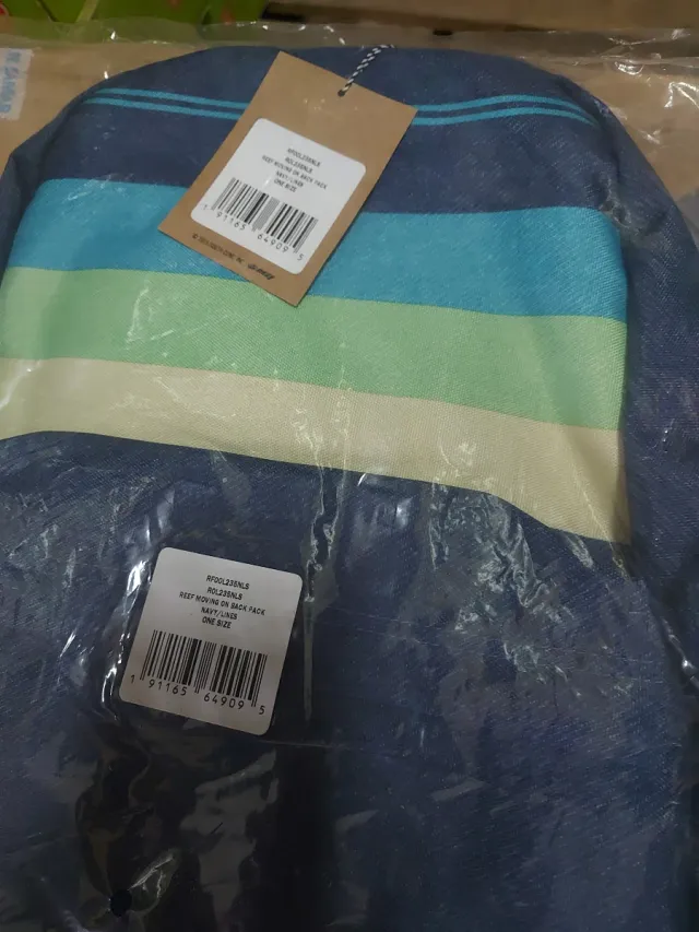 Mochila Reef Moving On Navy/Lines