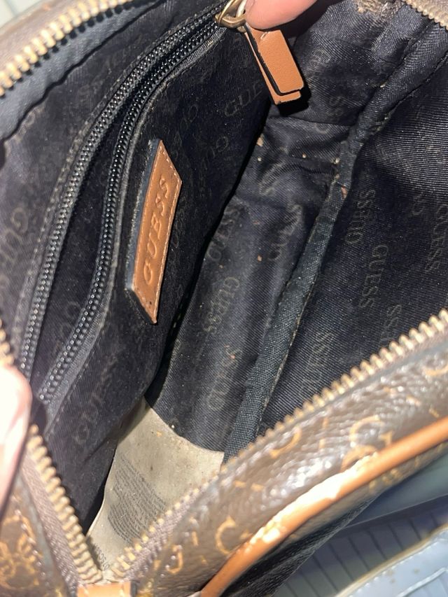 Riñonera Guess Marrón y Dorada