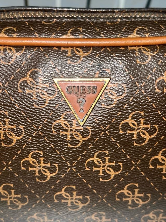 Riñonera Guess Marrón y Dorada