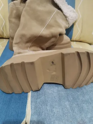 Botas mujer beige talla 41