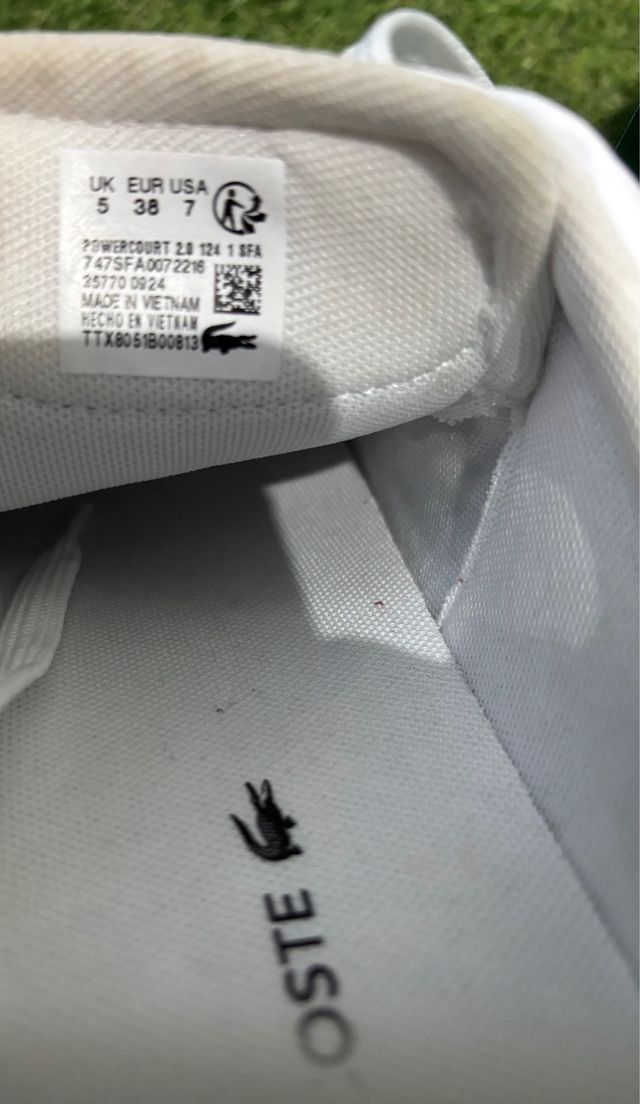 Lacoste Powercourt 2.0 Talla 38