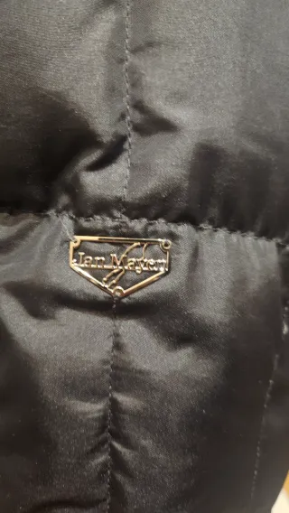 Piumino nero trapuntato