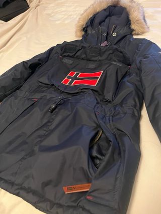 Chaqueta Geographical Norway Niño Azul Oscuro