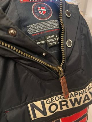 Chaqueta Geographical Norway Niño Azul Oscuro