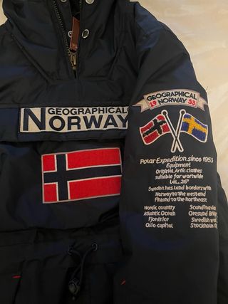 Chaqueta Geographical Norway Niño Azul Oscuro