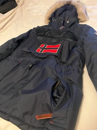 Chaqueta Geographical Norway Niño Azul Oscuro