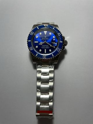 Reloj Rolex Submariner Azul Acero