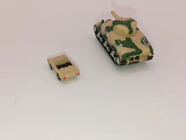 Micromachine Galoob 1989 Carro Armato e Auto