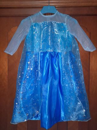 Disfraz Elsa Frozen Talla3- 4
