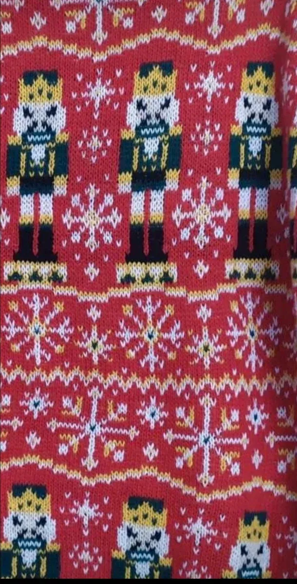 MAGLIONE NATALE UNISEX ROSSO NUOVO