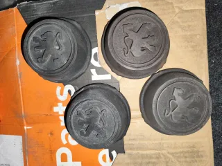 Tapas bujes originales Peugeot (4 unidades)