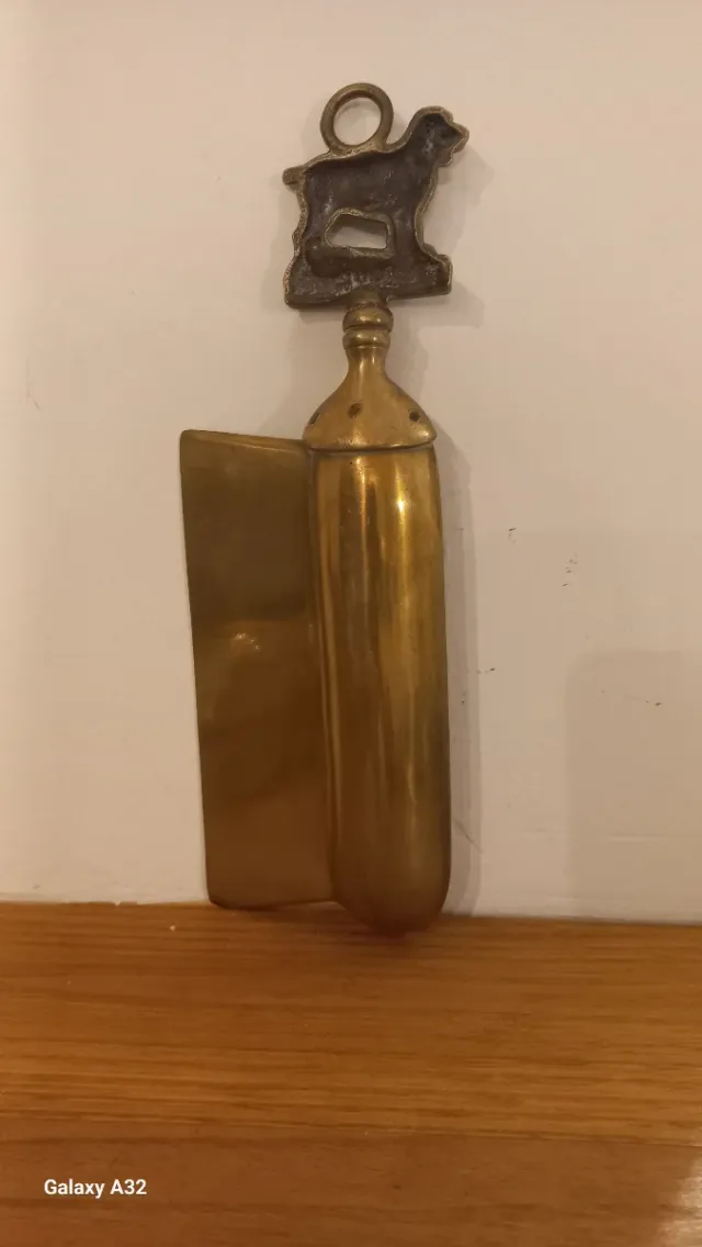 Paletta raccogli briciole ottone #silent buttler