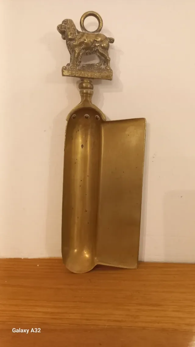 Paletta raccogli briciole ottone #silent buttler