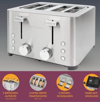 Tostadora doble ProfiCook