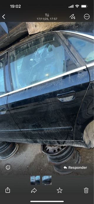 Molduras cromadas Audi A4 Izquierdas