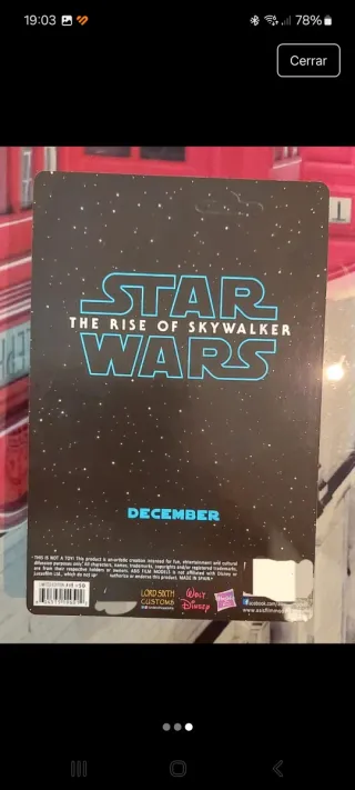 Star Wars D-O The Rise of Skywalker