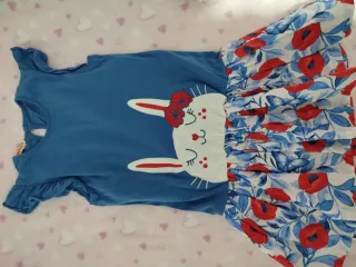 Lote 7 vestidos verano niña T.6-7