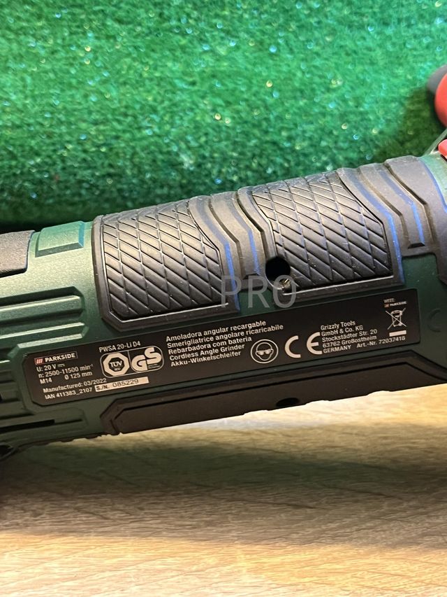 Amoladora angular Parkside
