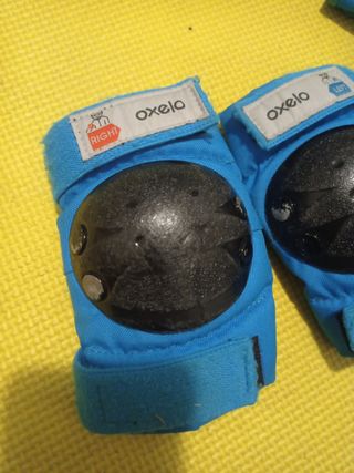 Talla XS Rodilleras y muñequeras