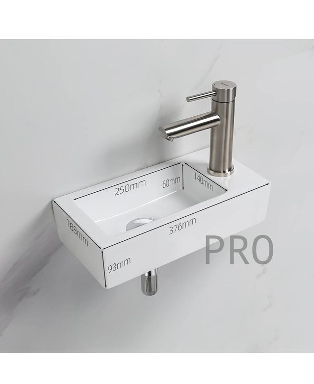 Lavabo de Cerámica Rectangular Ibergrif