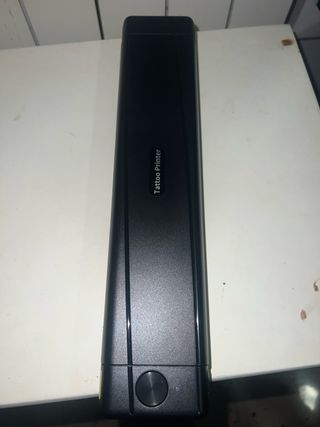 Impresora de Tatuajes Portátil Negra