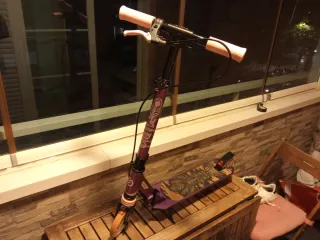 Patinete Oxelo Aluminio Morado