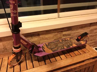 Patinete Oxelo Aluminio Morado