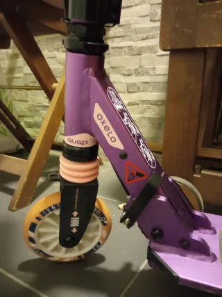 Patinete Oxelo Aluminio Morado