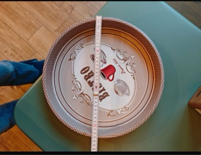 Set 2 Vassoi Bar Metallo