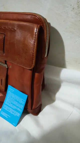 Borsello Piquadro Pelle Marrone