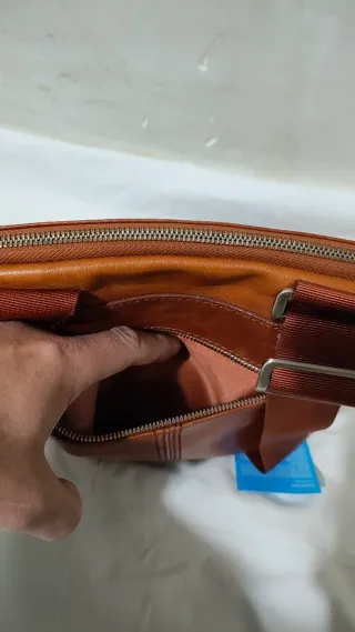 Borsello Piquadro Pelle Marrone