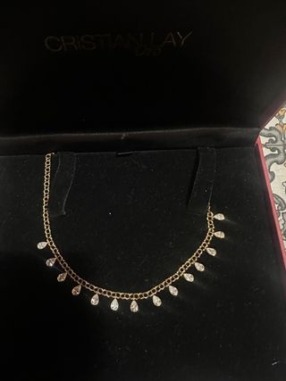 Gargantilla Oro 18kts Cristian Lay Lágrimas