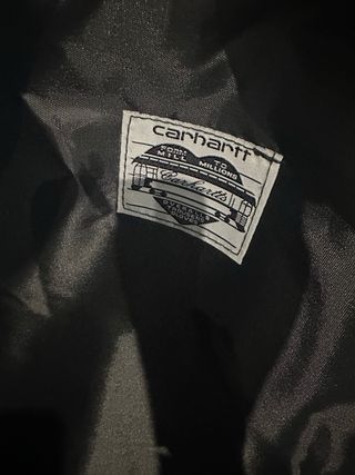 Mochila negra carhartt sin usar con etiqueta