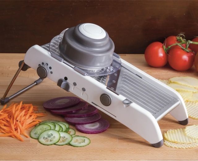 Cortador de Verduras Manual de Aço Inoxidável