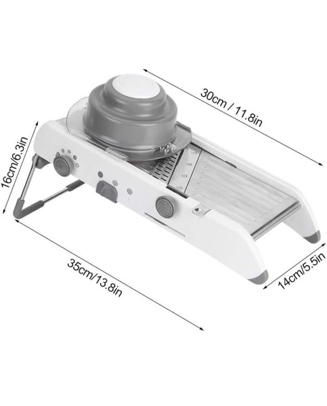 Cortador de Verduras Manual de Aço Inoxidável