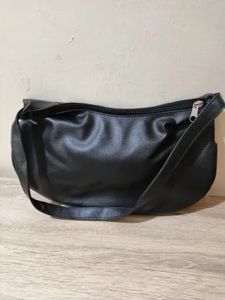 Bolso Negro Cuero