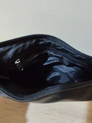 Bolso Negro Cuero