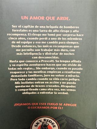 NUEVO Fuego Sloane St James libro