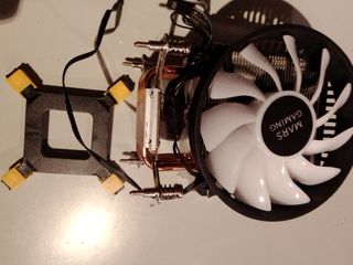 Mars Gaming MCPU-VR Doble ARGB Ventilador CPU 120m