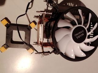 Mars Gaming MCPU-VR Doble ARGB Ventilador CPU 120m